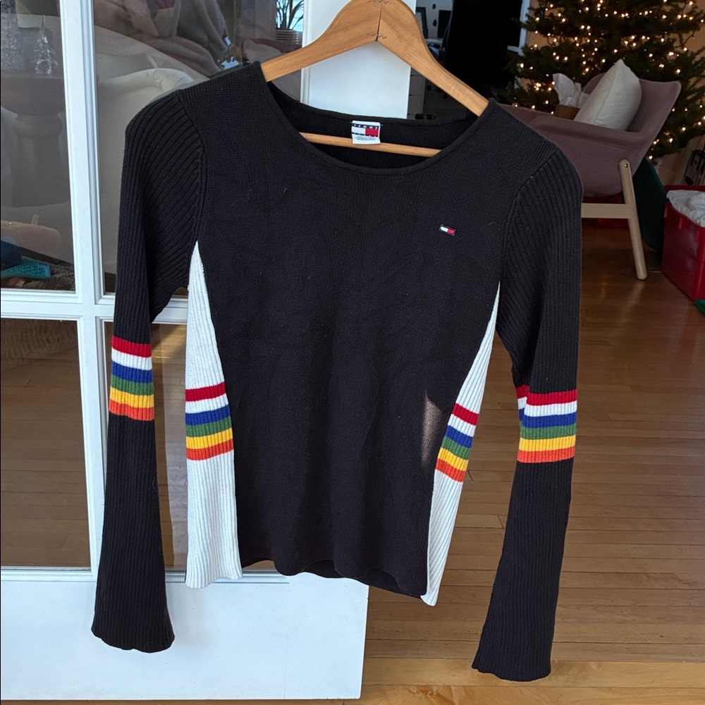 Tommy Colorful Striped Women's Top